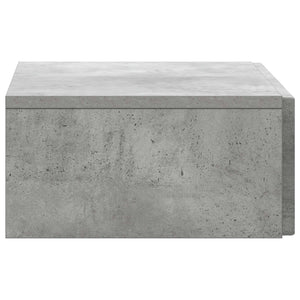Τραπεζάκι Τοίχου Γκρι Σκυροδέματος 59 x 34,5 x 17 εκ. - Pakobazaar