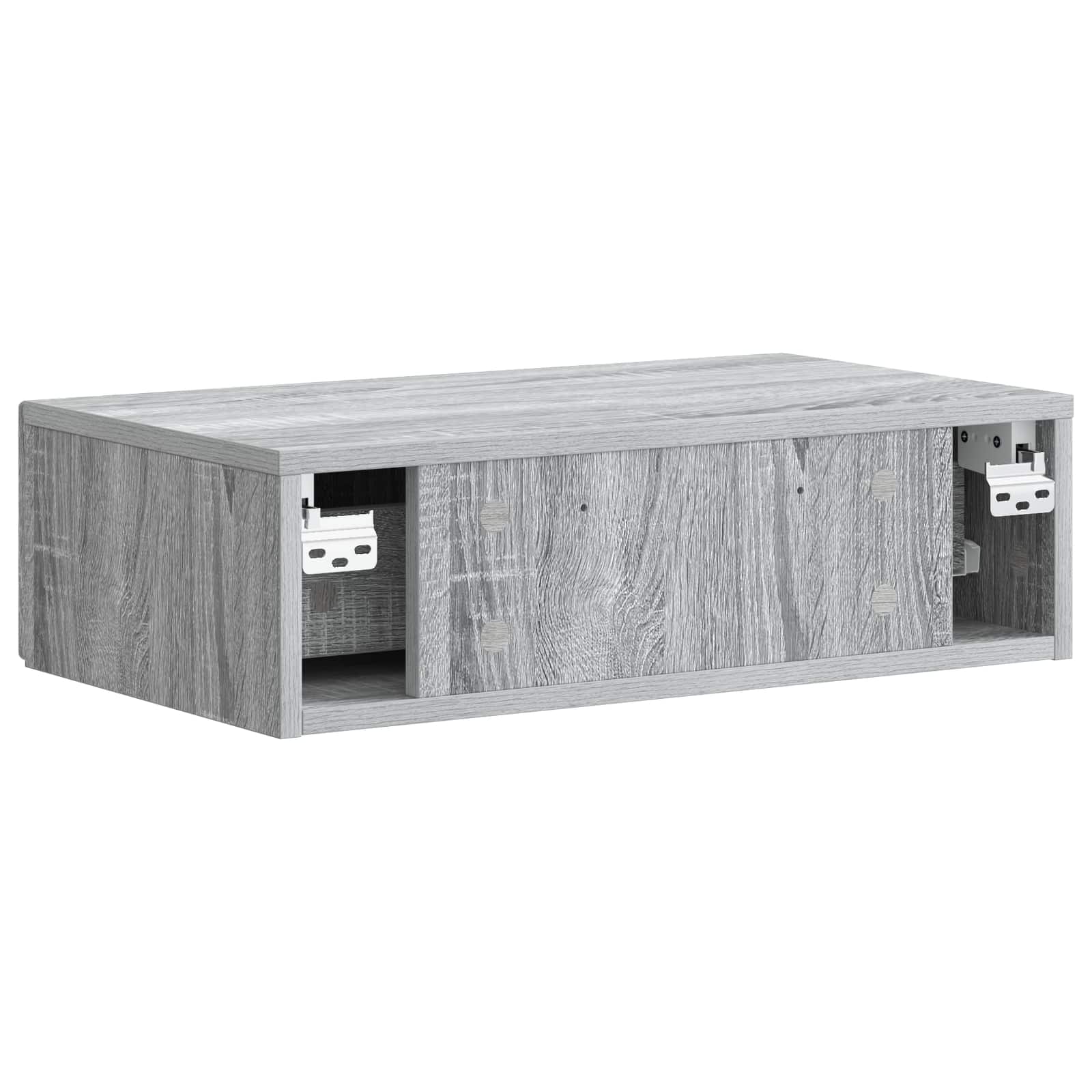 Τραπεζάκι Τοίχου Γκρι Sonoma 59 x 34,5 x 17 εκ. - Pakobazaar