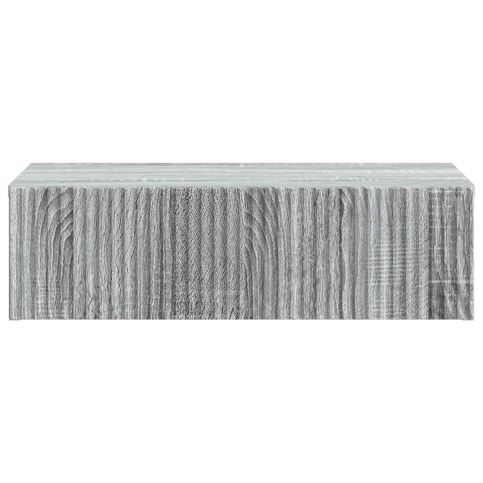 Τραπεζάκι Τοίχου Γκρι Sonoma 59 x 34,5 x 17 εκ. - Pakobazaar