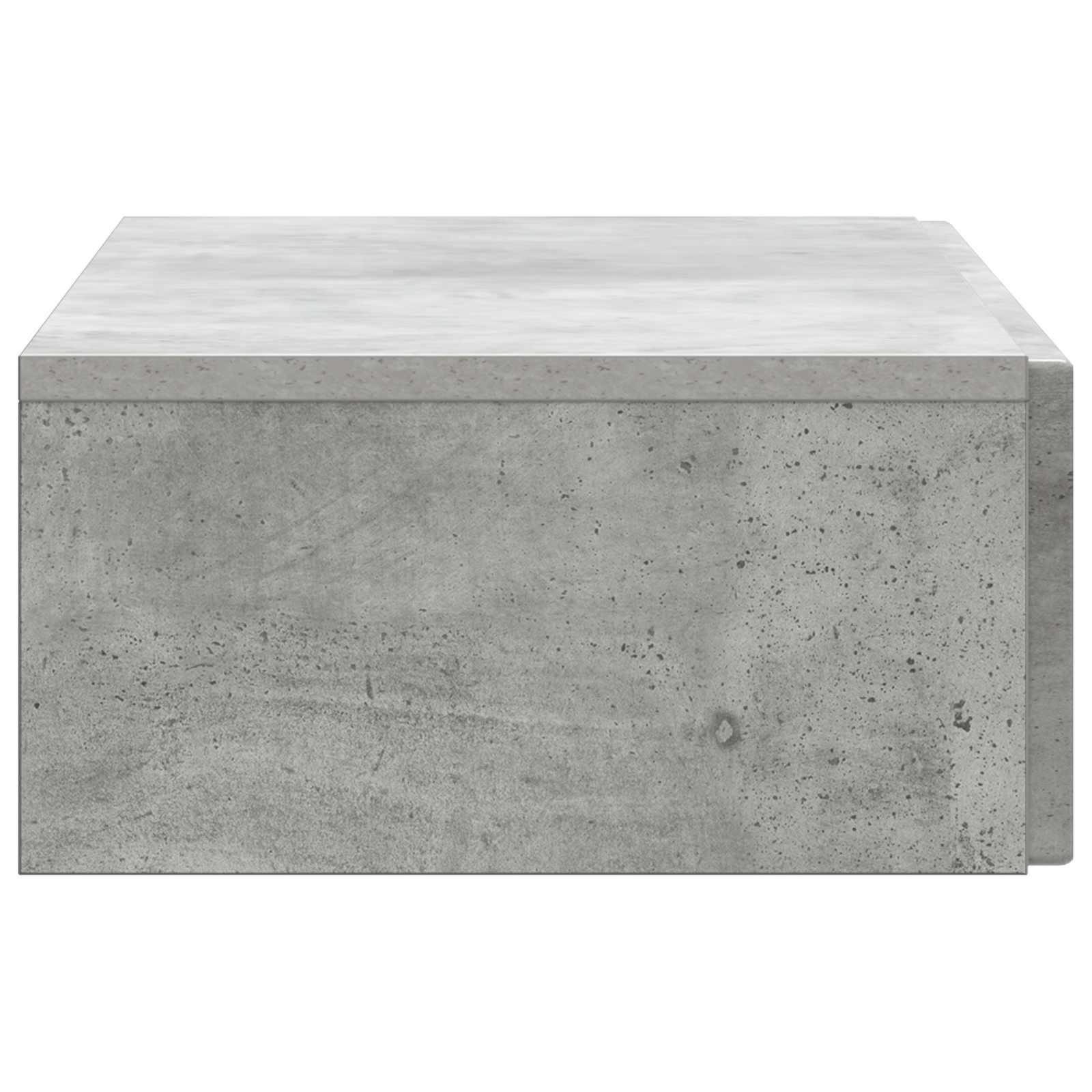 Τραπεζάκι Τοίχου Γκρι Σκυροδέματος 87,5 x 34,5 x 17 εκ. - Pakobazaar