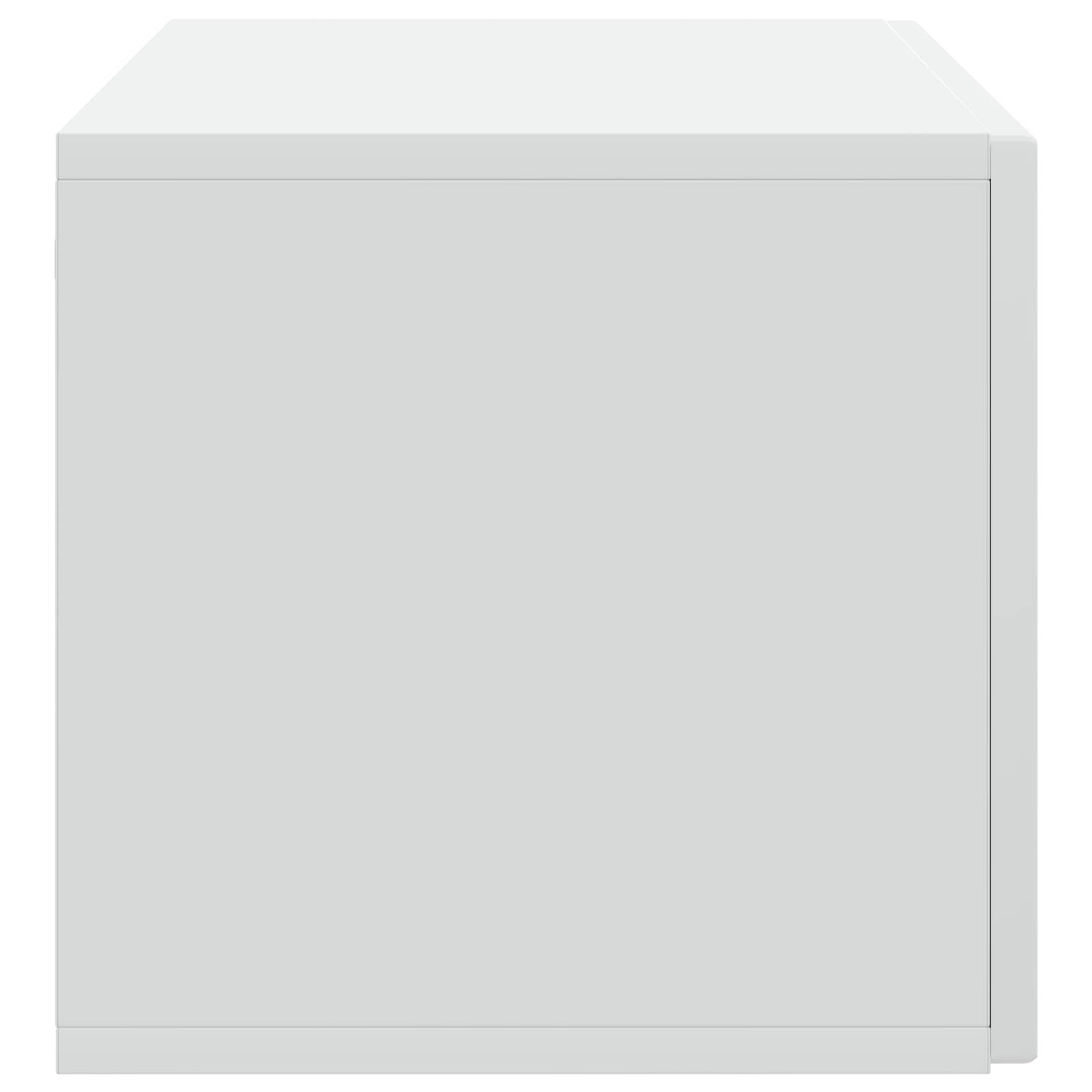 Τοποθετούμενος στον τοίχο τηλεοπτικός ερμάριος Επιτοίχιο Λευκό - Pakobazaar