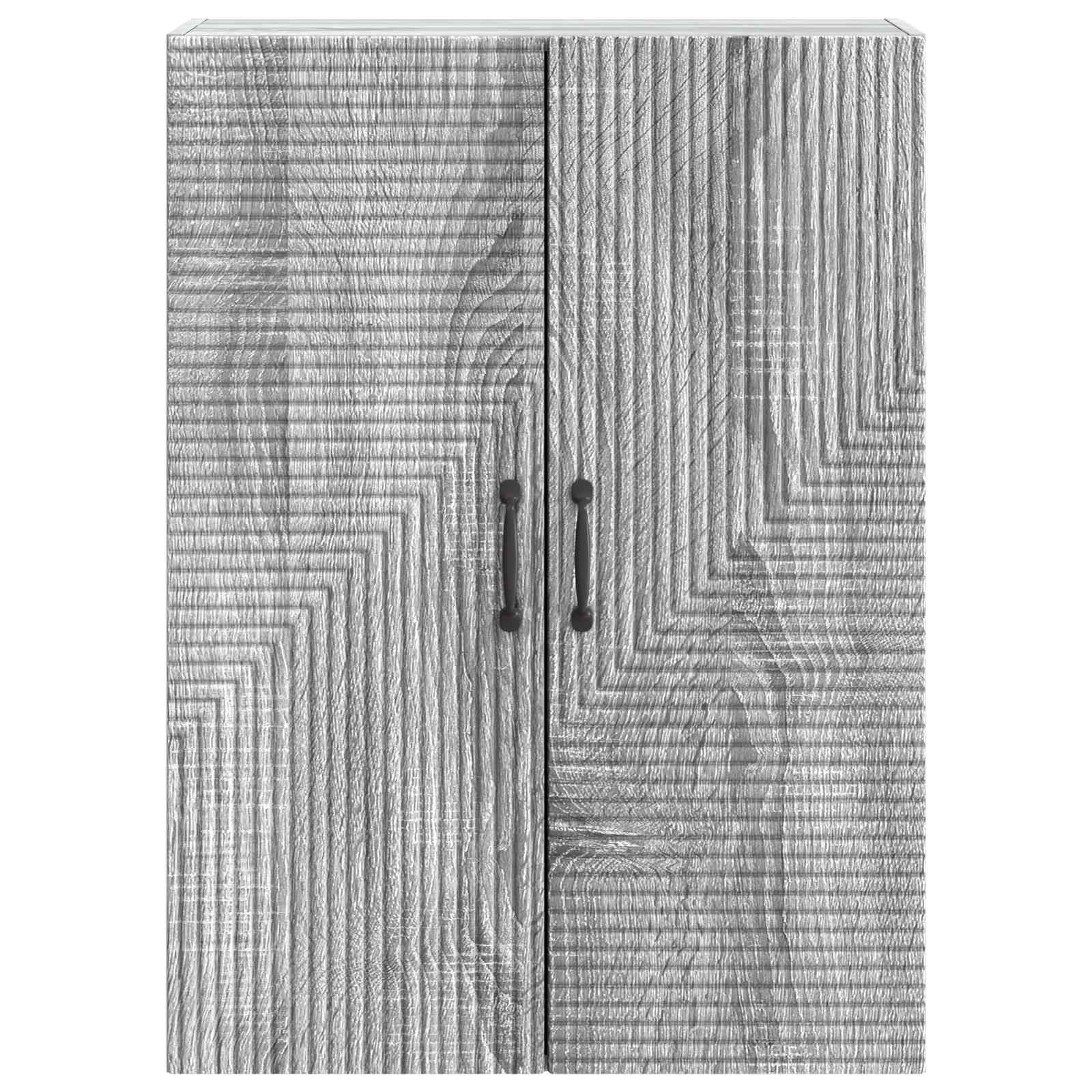 Τοίχου Ντουλάπα Γκρι Sonoma 66 x 34,5 x 90 εκ - Pakobazaar