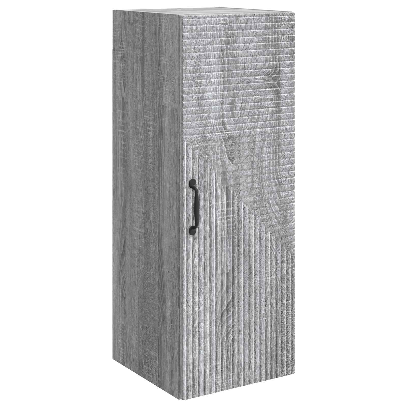 Τοίχου Ντουλάπα Γκρι Sonoma 33 x 34,5 x 90 εκ - Pakobazaar