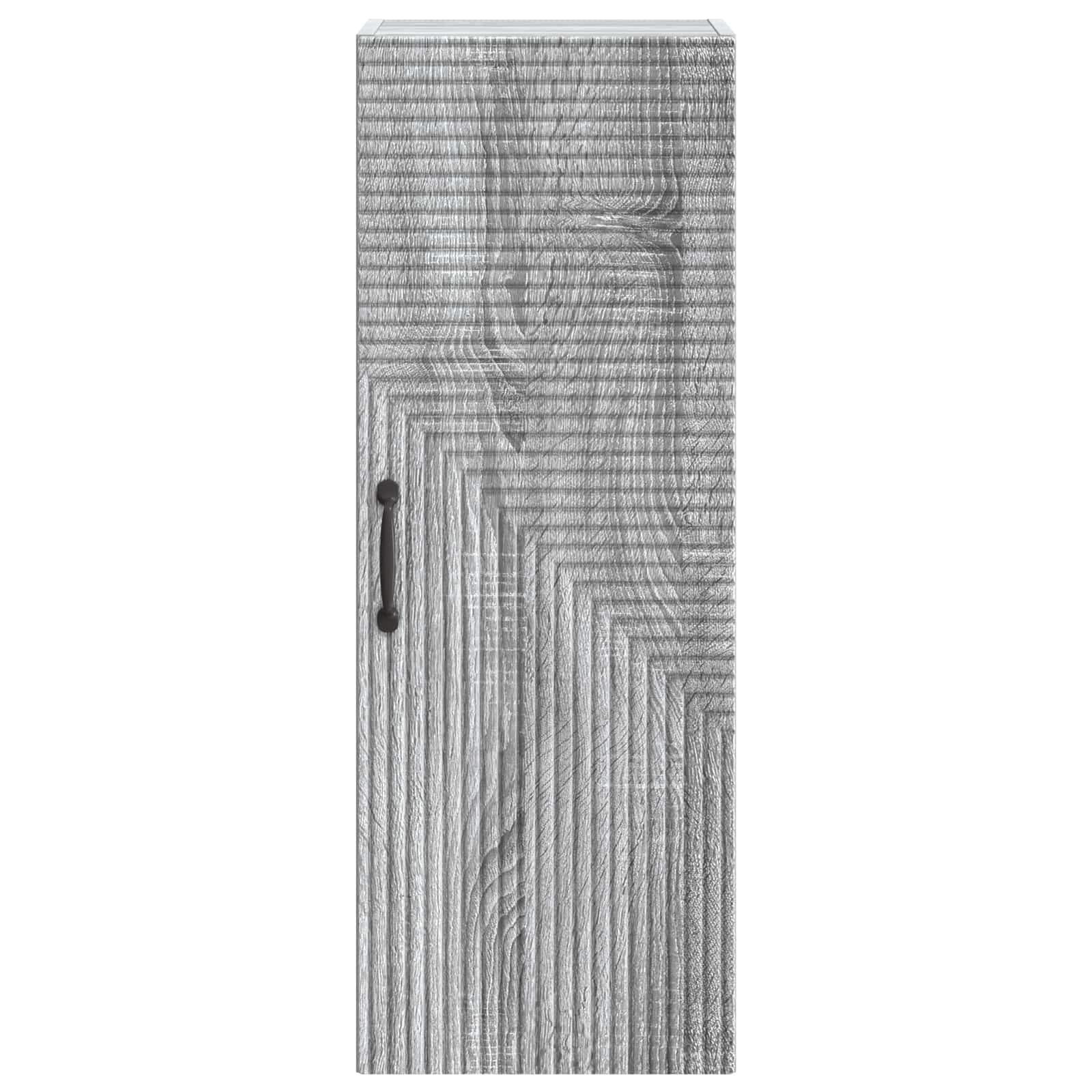 Τοίχου Ντουλάπα Γκρι Sonoma 33 x 34,5 x 90 εκ - Pakobazaar