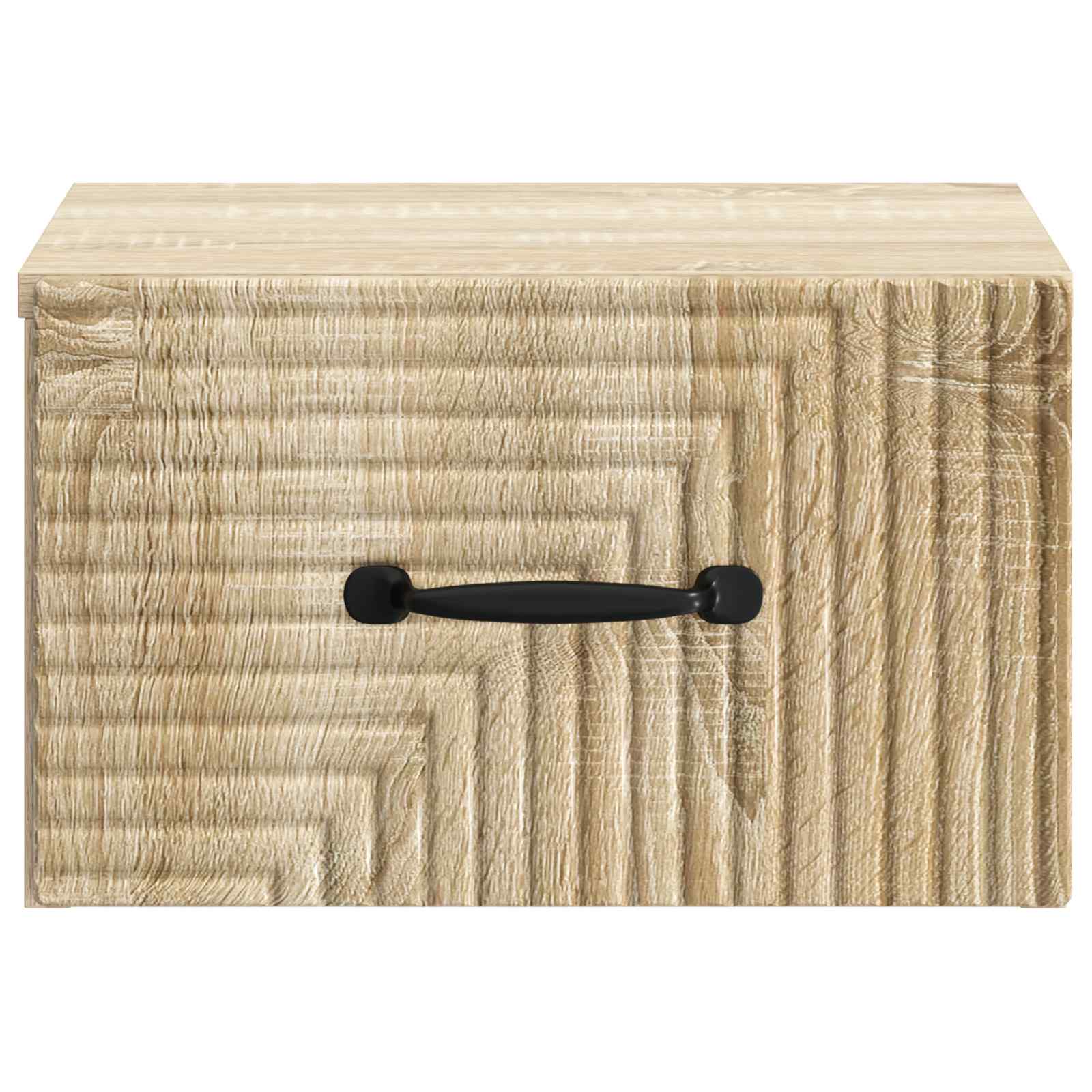 Τοίχου Κρεμαστό Κομοδίνο 2 pcs Sonoma Δρυς 34,5 x 33 x 20 εκ. - Pakobazaar