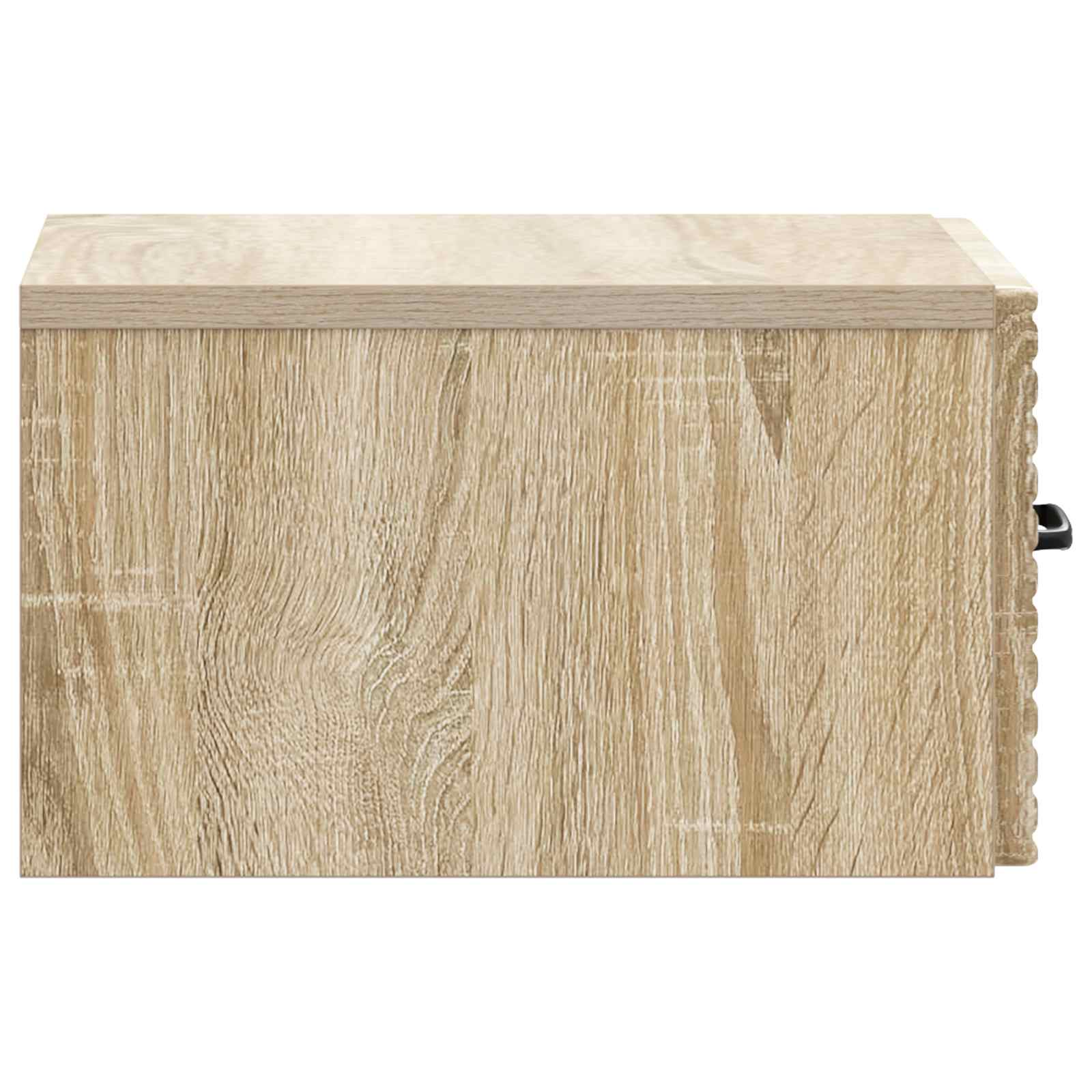 Τοίχου Κρεμαστό Κομοδίνο 2 pcs Sonoma Δρυς 34,5 x 33 x 20 εκ. - Pakobazaar