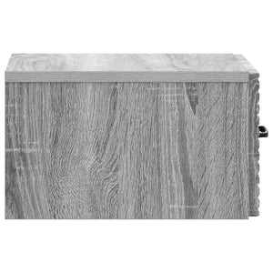 Τοίχου Κρεμαστό Κομοδίνο Γκρι Sonoma 34,5 x 33 x 20 εκ. - Pakobazaar