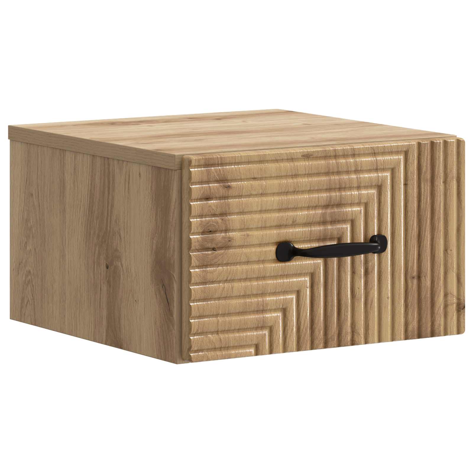 Τοίχου Κρεμαστό Κομοδίνο Artisan Δρυς 34,5 x 33 x 20 εκ. - Pakobazaar