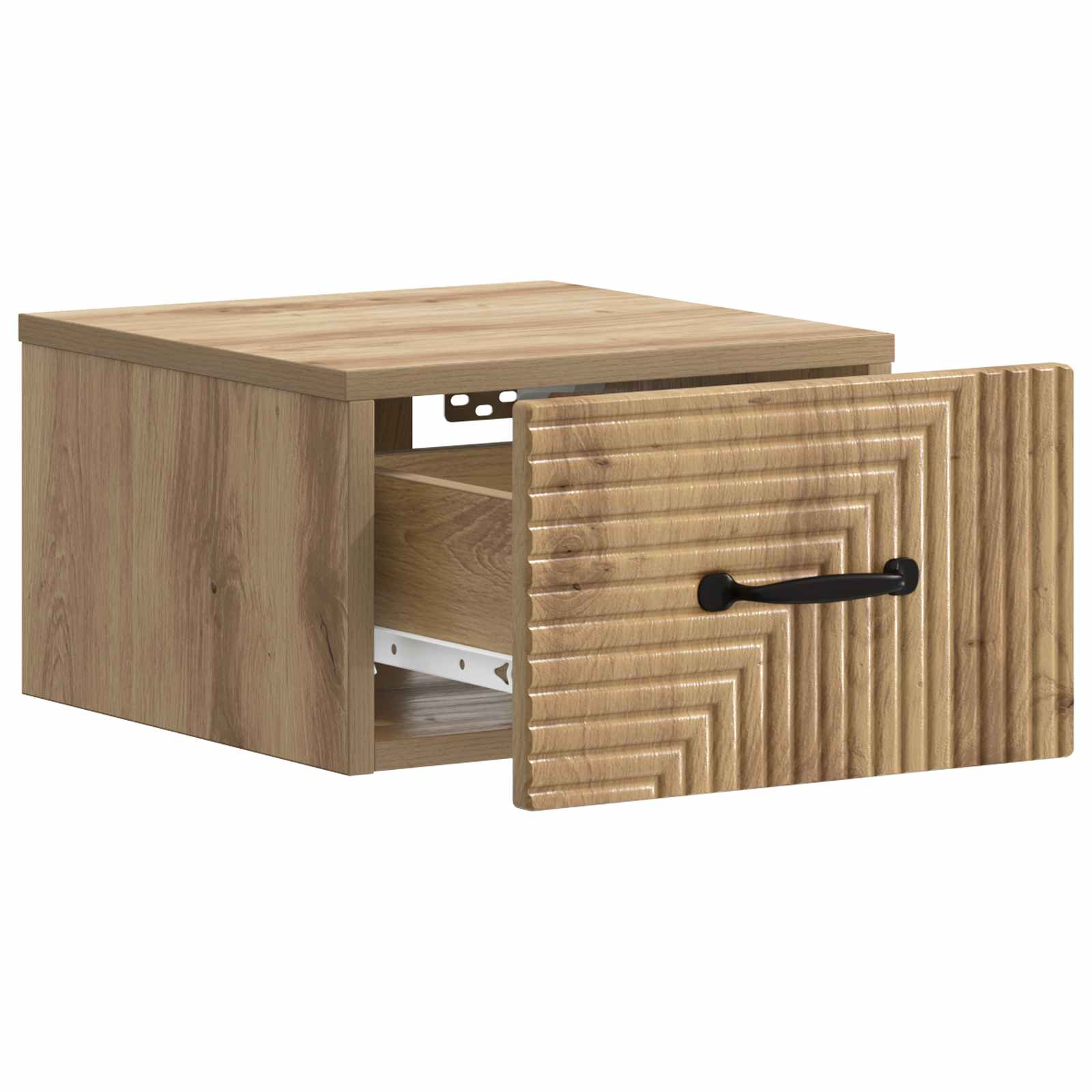 Τοίχου Κρεμαστό Κομοδίνο Artisan Δρυς 34,5 x 33 x 20 εκ. - Pakobazaar