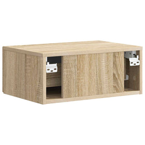 Τοίχου Κρεμαστό Κομοδίνο Sonoma Δρυς 49 x 34,5 x 20 εκ. - Pakobazaar