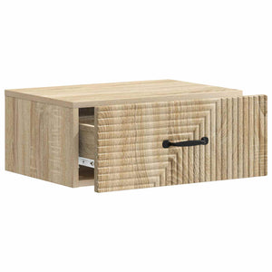 Τοίχου Κρεμαστό Κομοδίνο 2 pcs Sonoma Δρυς 49 x 34,5 x 20 εκ. - Pakobazaar
