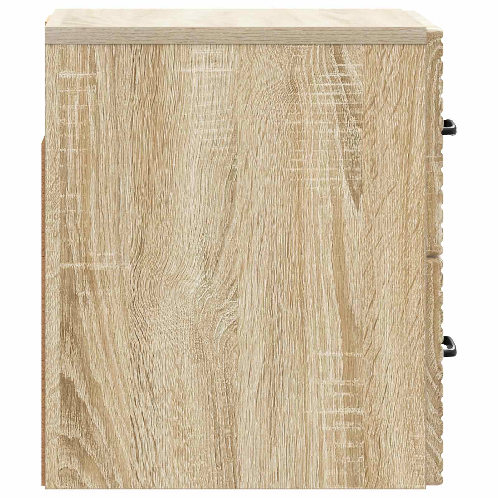 Τοίχου Κρεμαστό Κομοδίνο Sonoma Δρυς 34,5 x 33 x 40 εκ - Pakobazaar