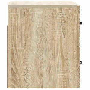 Τοίχου Κρεμαστό Κομοδίνο Sonoma Δρυς 34,5 x 33 x 40 εκ - Pakobazaar