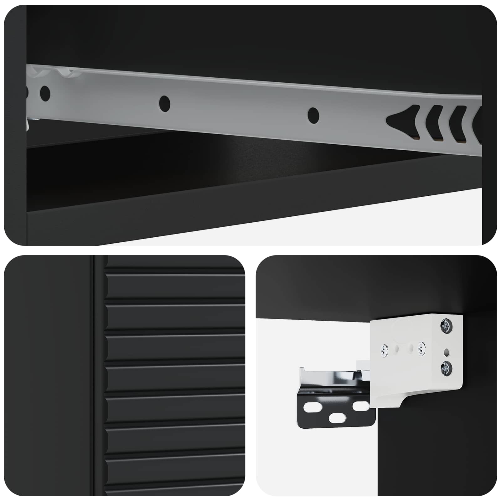 Τραπεζάκι Τοίχου Μαύρο 59 x 34,5 x 17 εκ. Επεξεργασμένο Ξύλο - Pakobazaar