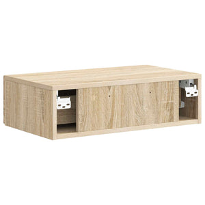 Τραπεζάκι Τοίχου Sonoma Δρυς 59 x 34,5 x 17 εκ. - Pakobazaar