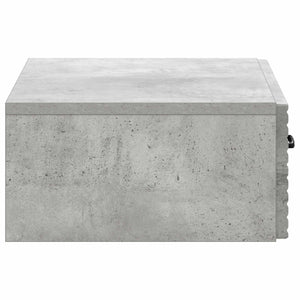 Τραπεζάκι Τοίχου Γκρι Σκυροδέματος 59 x 34,5 x 17 εκ. - Pakobazaar