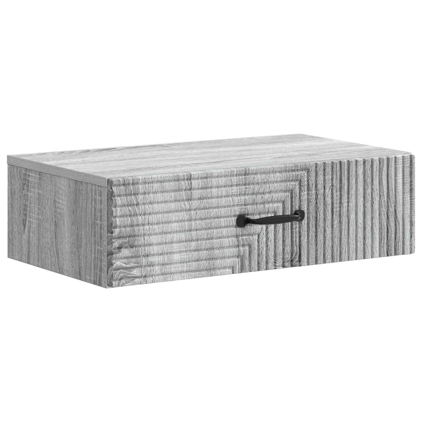 Τραπεζάκι Τοίχου Γκρι Sonoma 59 x 34,5 x 17 εκ. - Pakobazaar