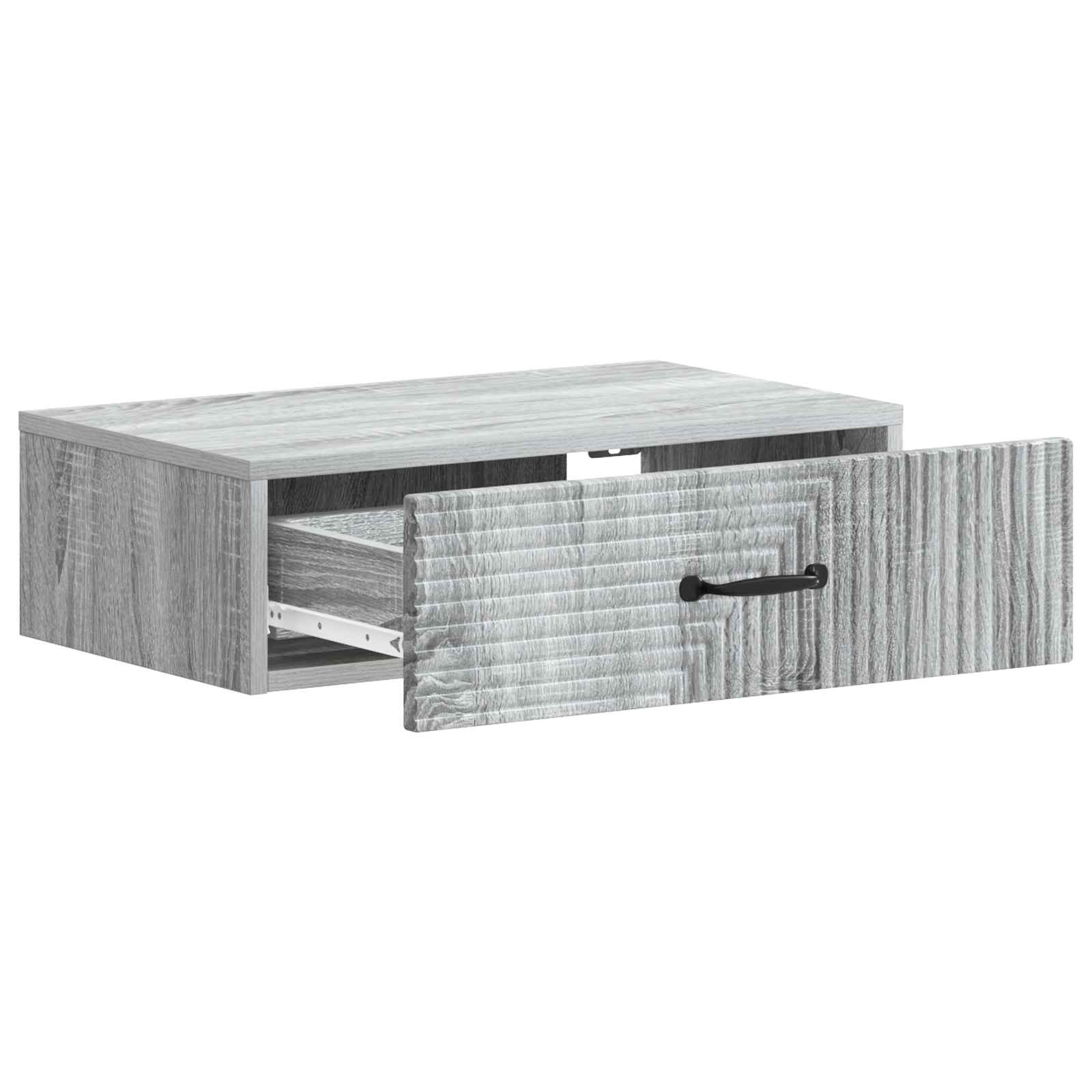 Τραπεζάκι Τοίχου Γκρι Sonoma 59 x 34,5 x 17 εκ. - Pakobazaar