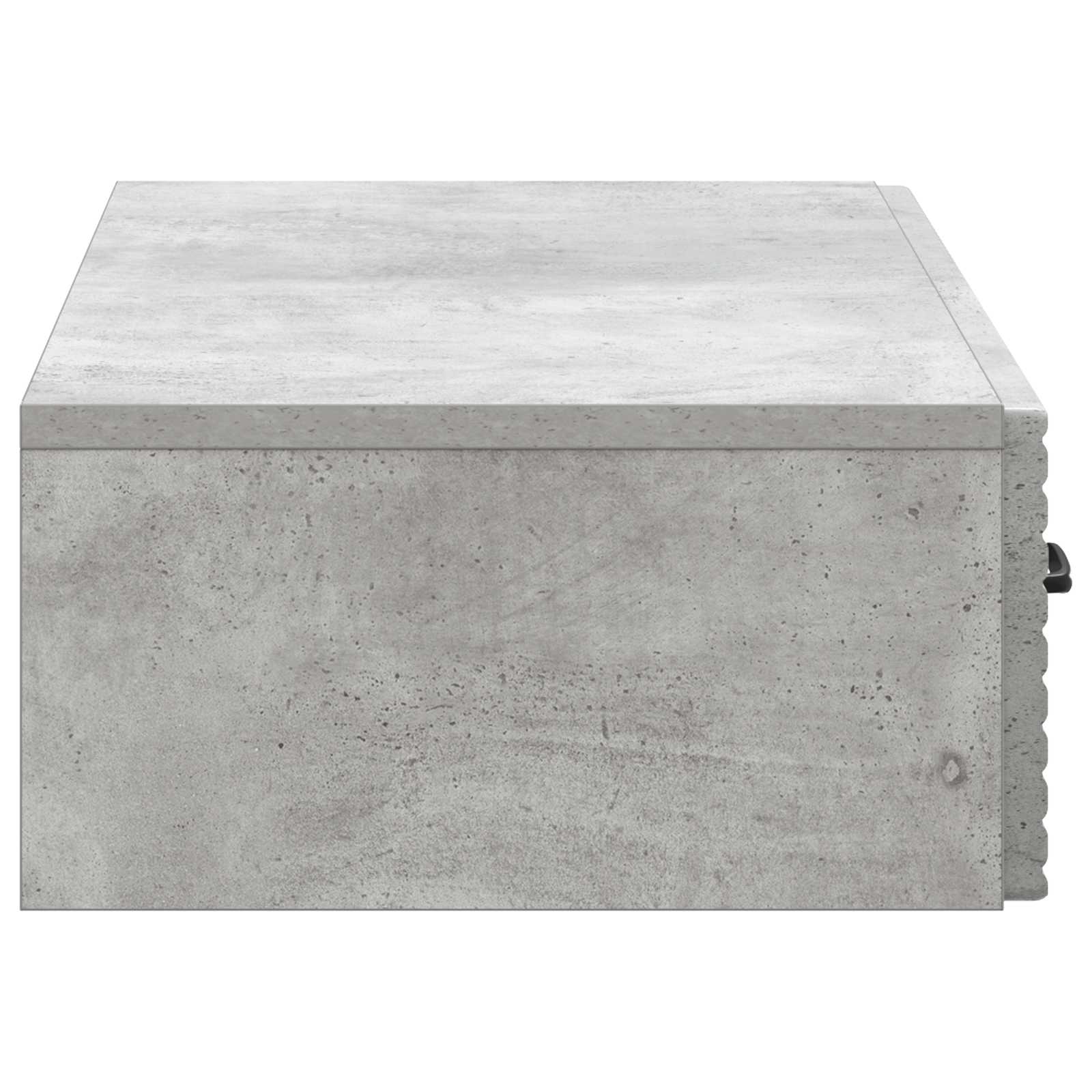 Τραπεζάκι Τοίχου Γκρι Σκυροδέματος 87,5 x 34,5 x 17 εκ. - Pakobazaar