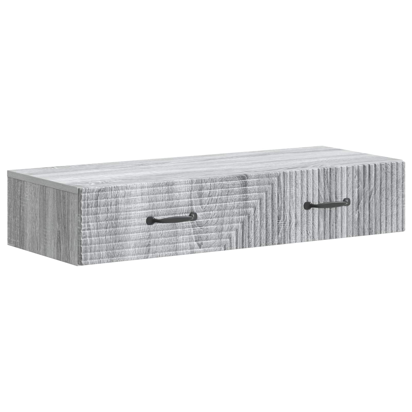 Τραπεζάκι Τοίχου Γκρι Sonoma 87,5 x 34,5 x 17 εκ. - Pakobazaar