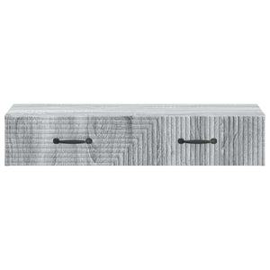 Τραπεζάκι Τοίχου Γκρι Sonoma 87,5 x 34,5 x 17 εκ. - Pakobazaar