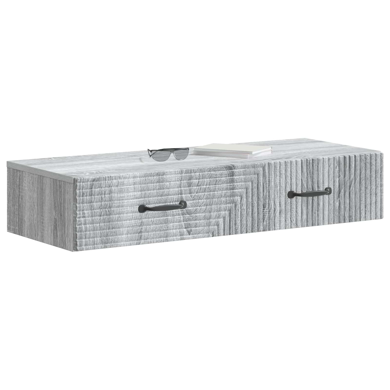 Τραπεζάκι Τοίχου Γκρι Sonoma 87,5 x 34,5 x 17 εκ. - Pakobazaar