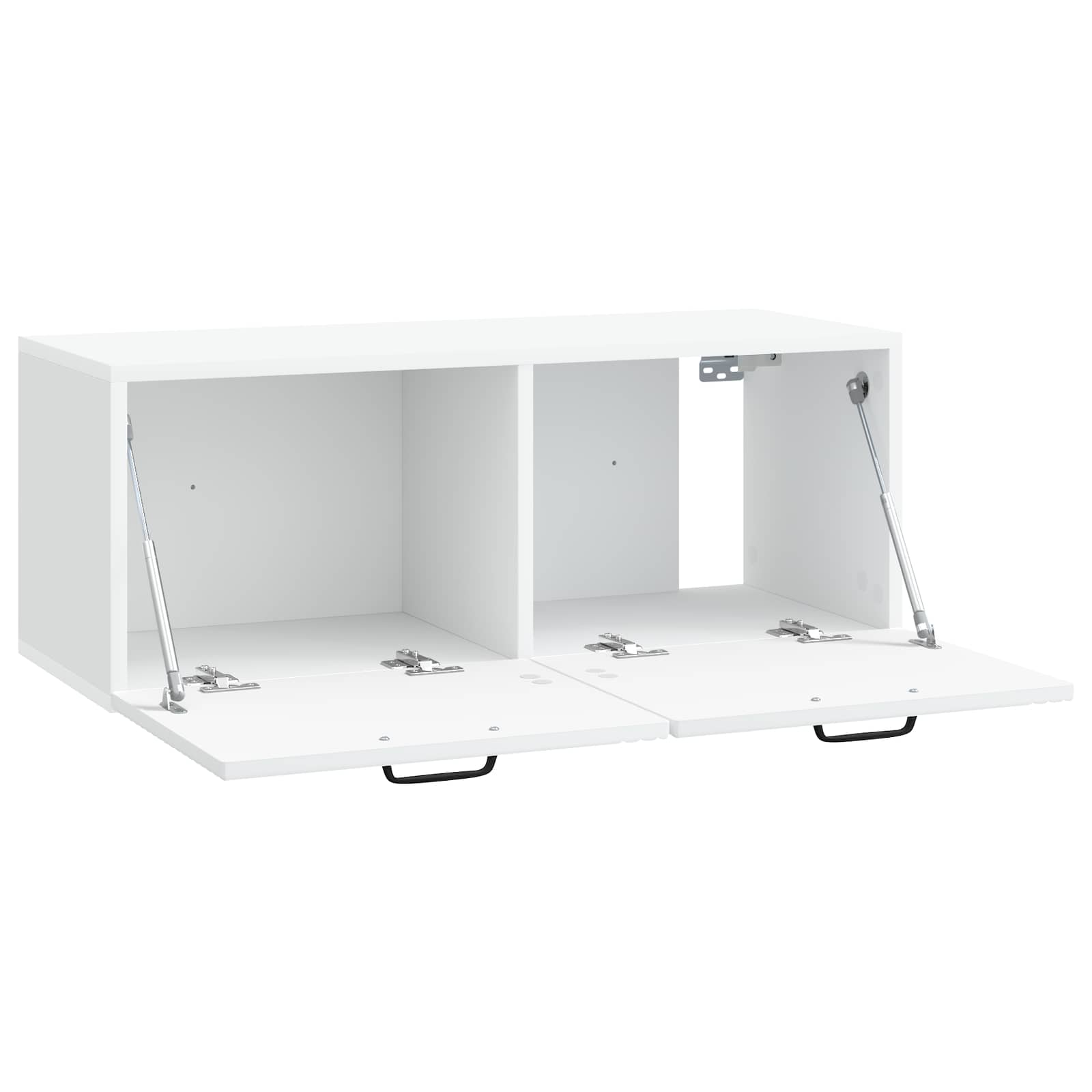 Τοποθετούμενος στον τοίχο τηλεοπτικός ερμάριος Επιτοίχιο Λευκό - Pakobazaar