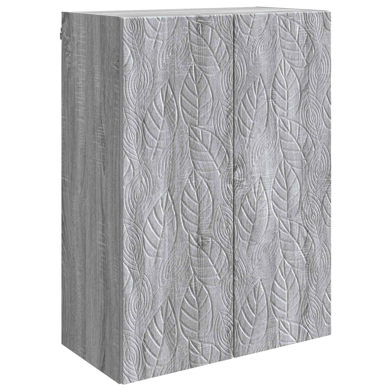 Τοίχου Ντουλάπα Γκρι Sonoma 66 x 34,5 x 90 εκ - Pakobazaar