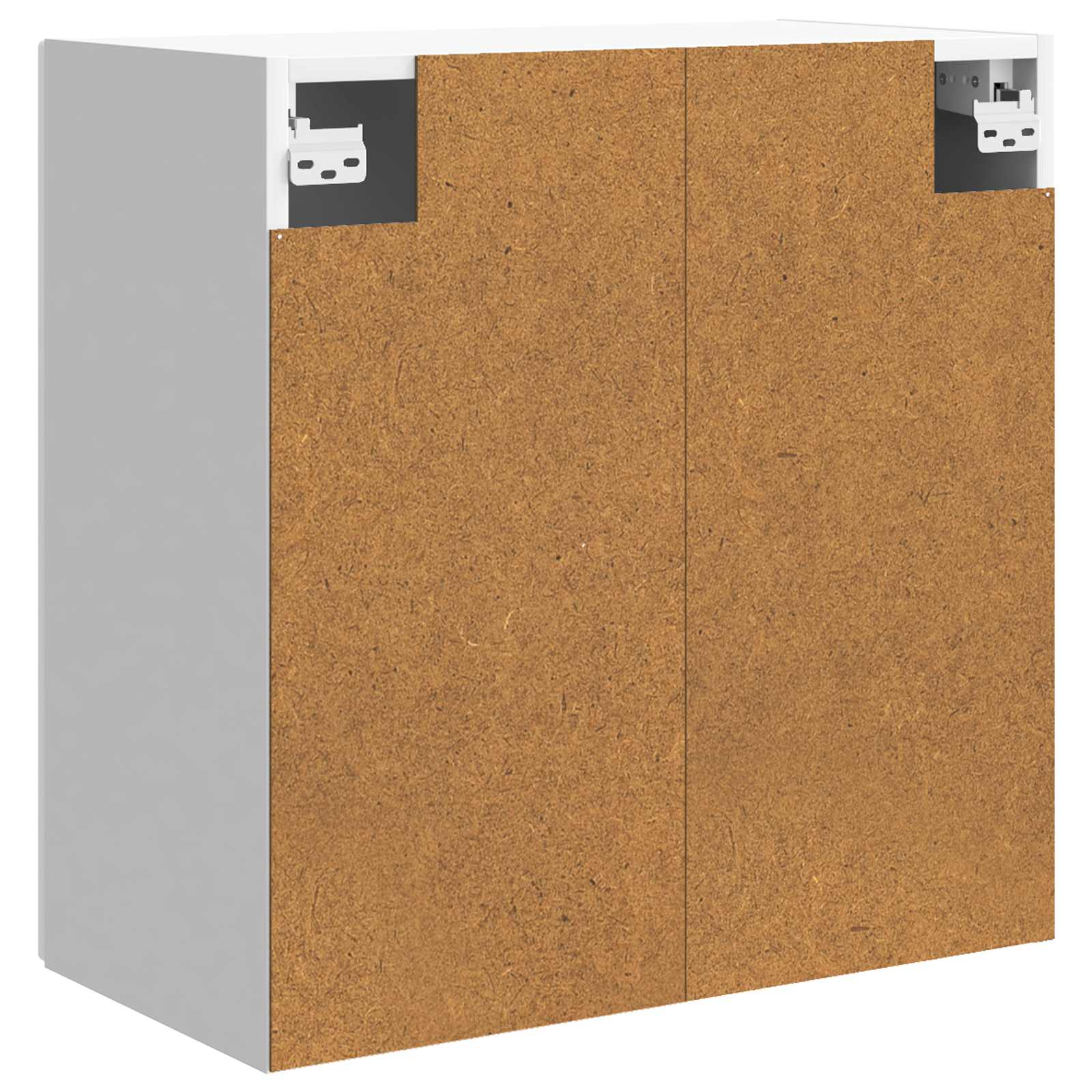 Τοίχου Ντουλάπα Γυαλιστερό Λευκό 59 x 31 x 60 εκ - Pakobazaar
