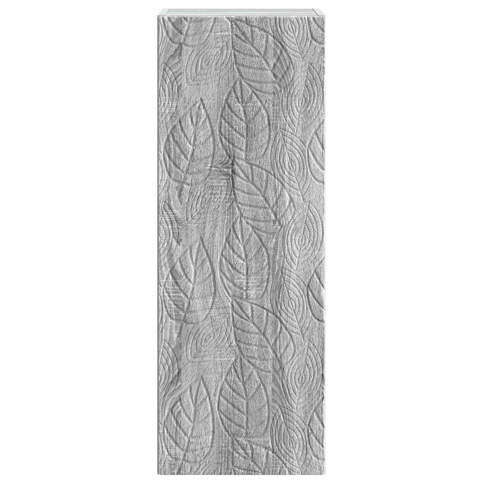Τοίχου Ντουλάπα Γκρι Sonoma 33 x 34,5 x 90 εκ - Pakobazaar