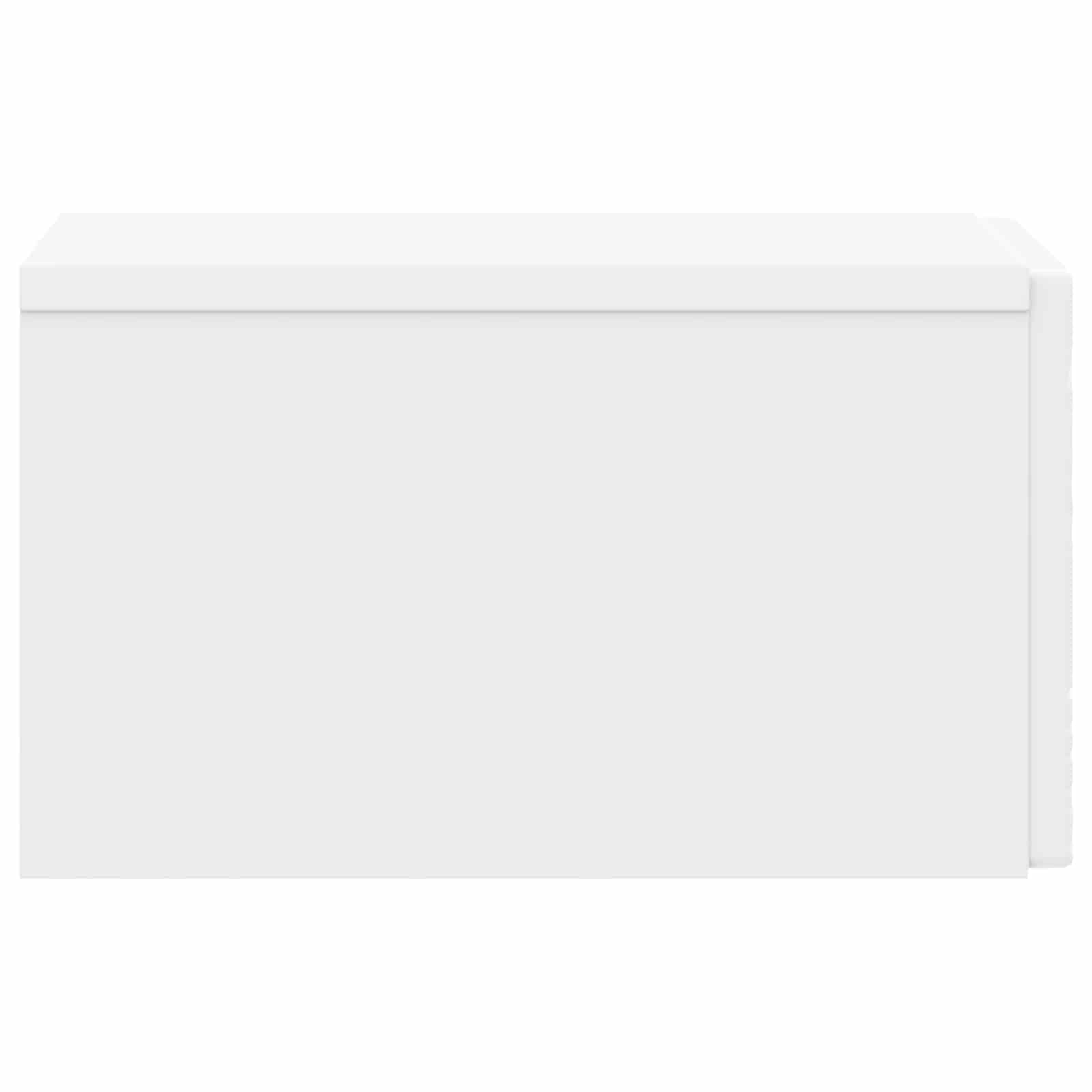 Τραπεζάκι Τοίχου 2 pcs Λευκό 34,5 x 33 x 20 εκ. - Pakobazaar