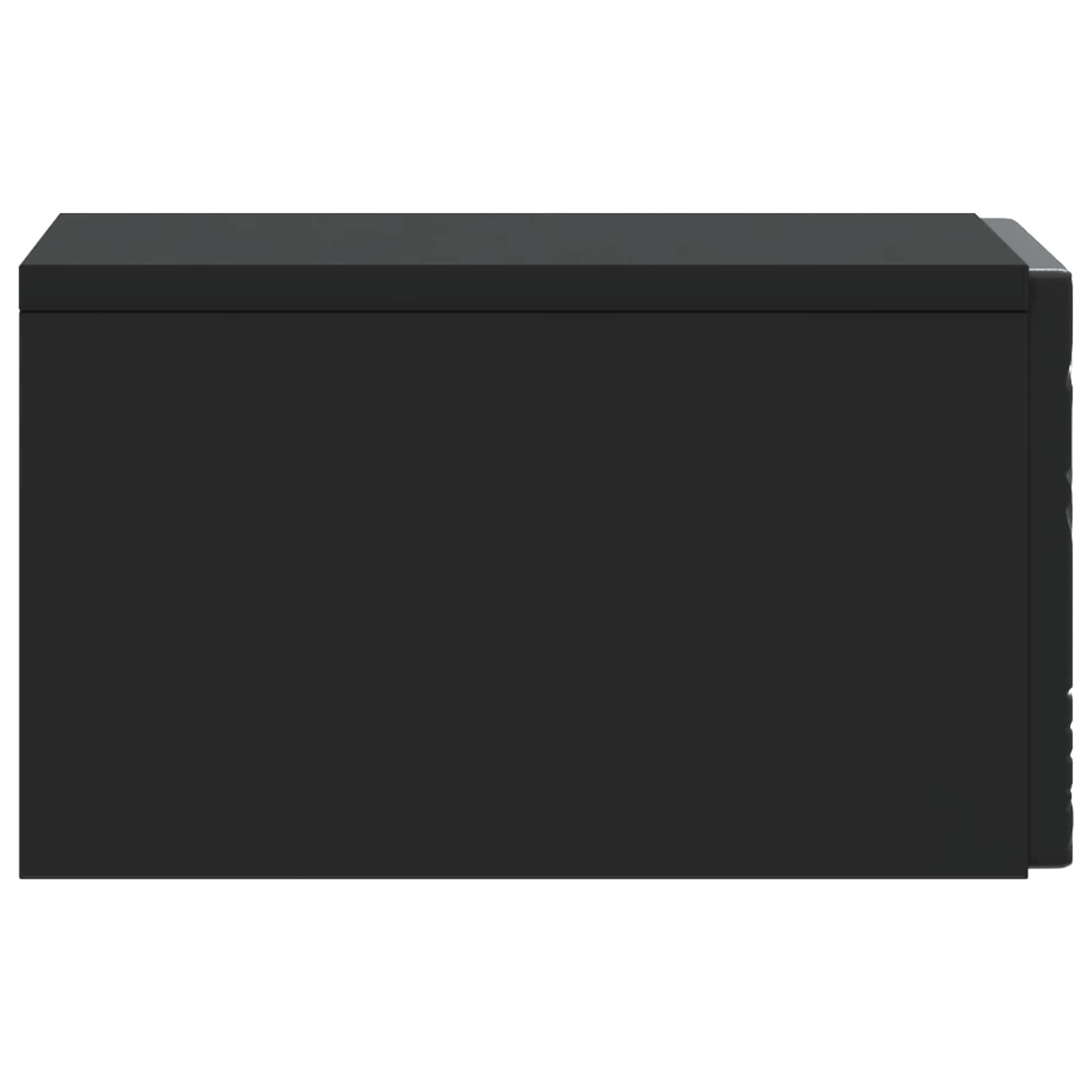 Τραπεζάκι Τοίχου 2 pcs Μαύρο 34,5 x 33 x 20 εκ. - Pakobazaar