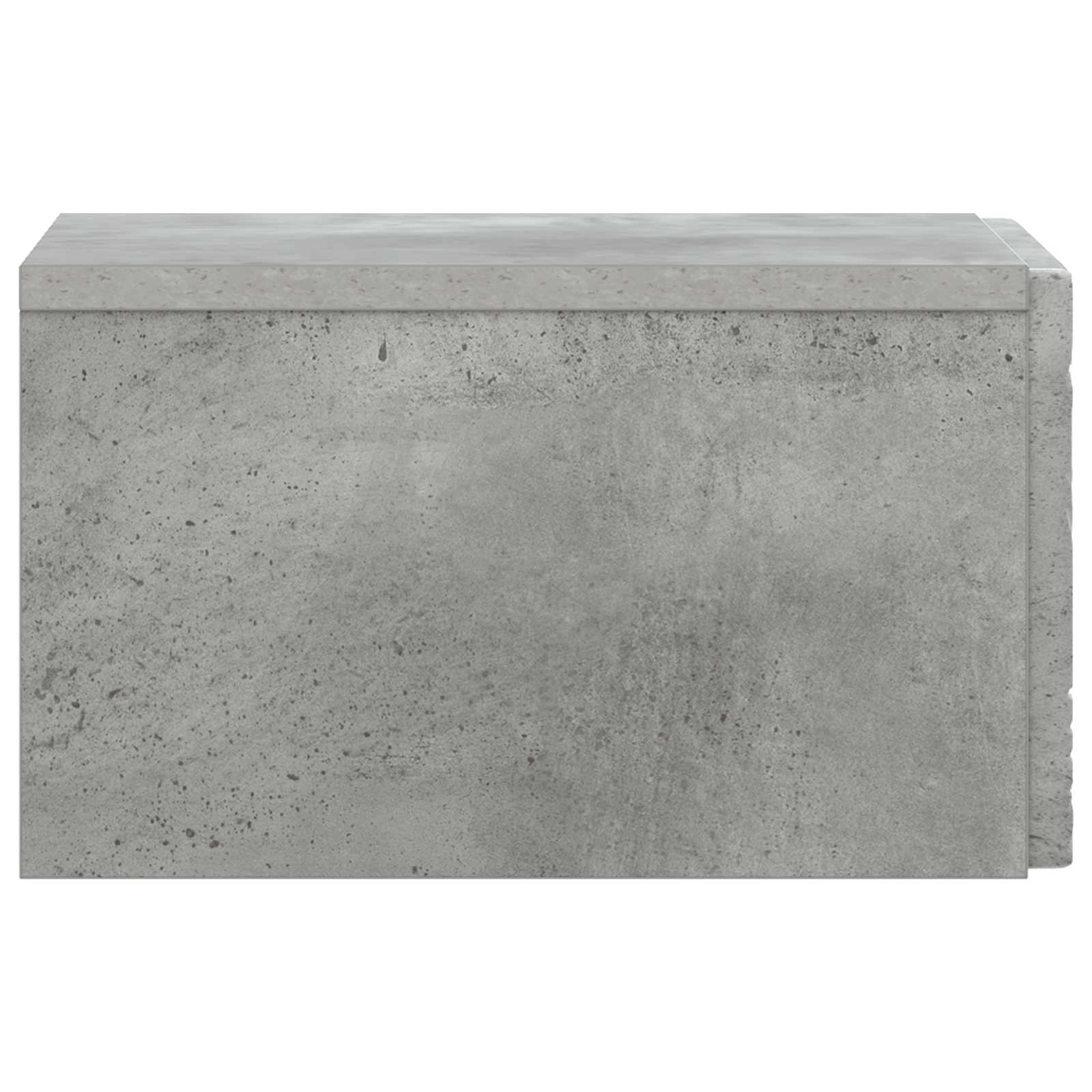 Τραπεζάκι Τοίχου Γκρι Σκυροδέματος 34,5 x 33 x 20 εκ. - Pakobazaar