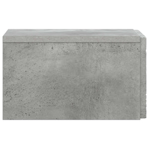 Τραπεζάκι Τοίχου Γκρι Σκυροδέματος 34,5 x 33 x 20 εκ. - Pakobazaar