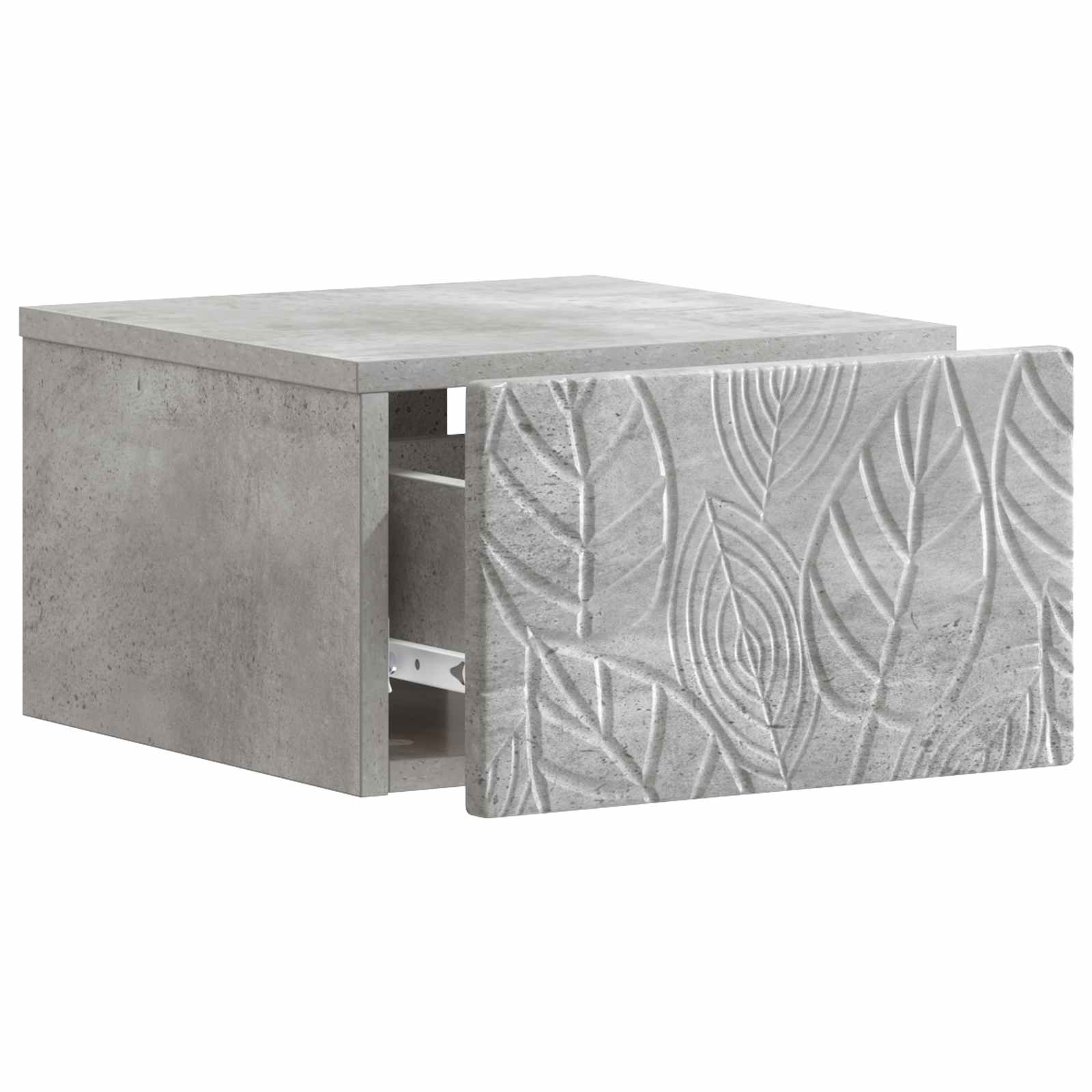 Τραπεζάκι Τοίχου 2 pcs Γκρι Σκυροδέματος 34,5 x 33 x 20 εκ. - Pakobazaar