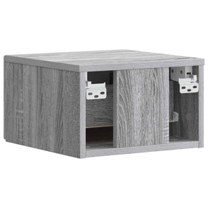 Τραπεζάκι Τοίχου Γκρι Sonoma 34,5 x 33 x 20 εκ. - Pakobazaar