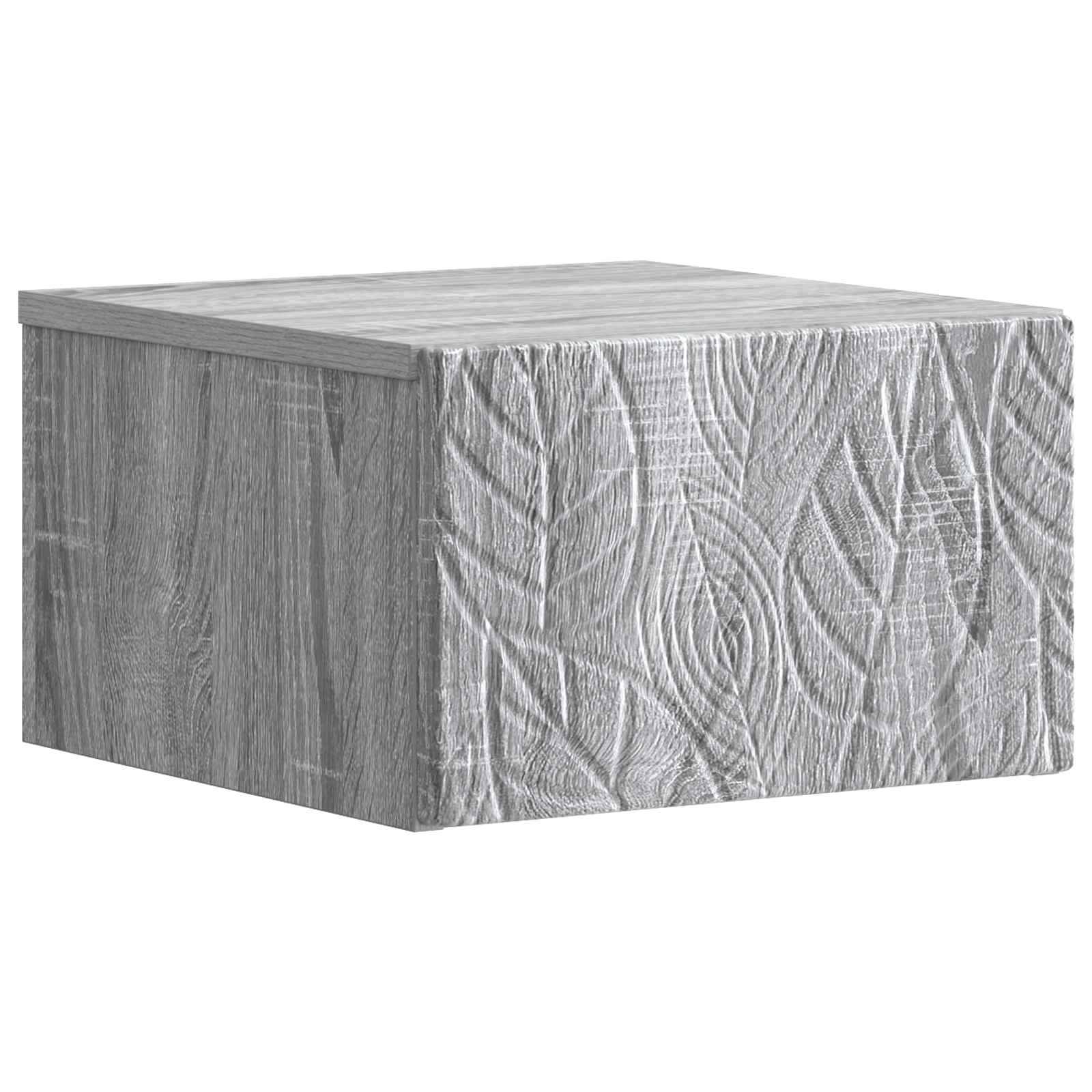 Τραπεζάκι Τοίχου 2 pcs Γκρι Sonoma 34,5 x 33 x 20 εκ. - Pakobazaar