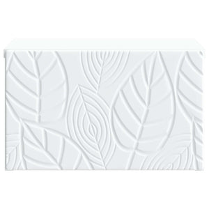 Τοίχου Κρεμαστό Κομοδίνο 2 pcs Λευκό 49 x 34,5 x 20 εκ. - Pakobazaar