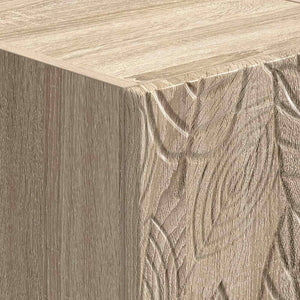 Τοίχου Κρεμαστό Κομοδίνο 2 pcs Sonoma Δρυς 49 x 34,5 x 20 εκ. - Pakobazaar