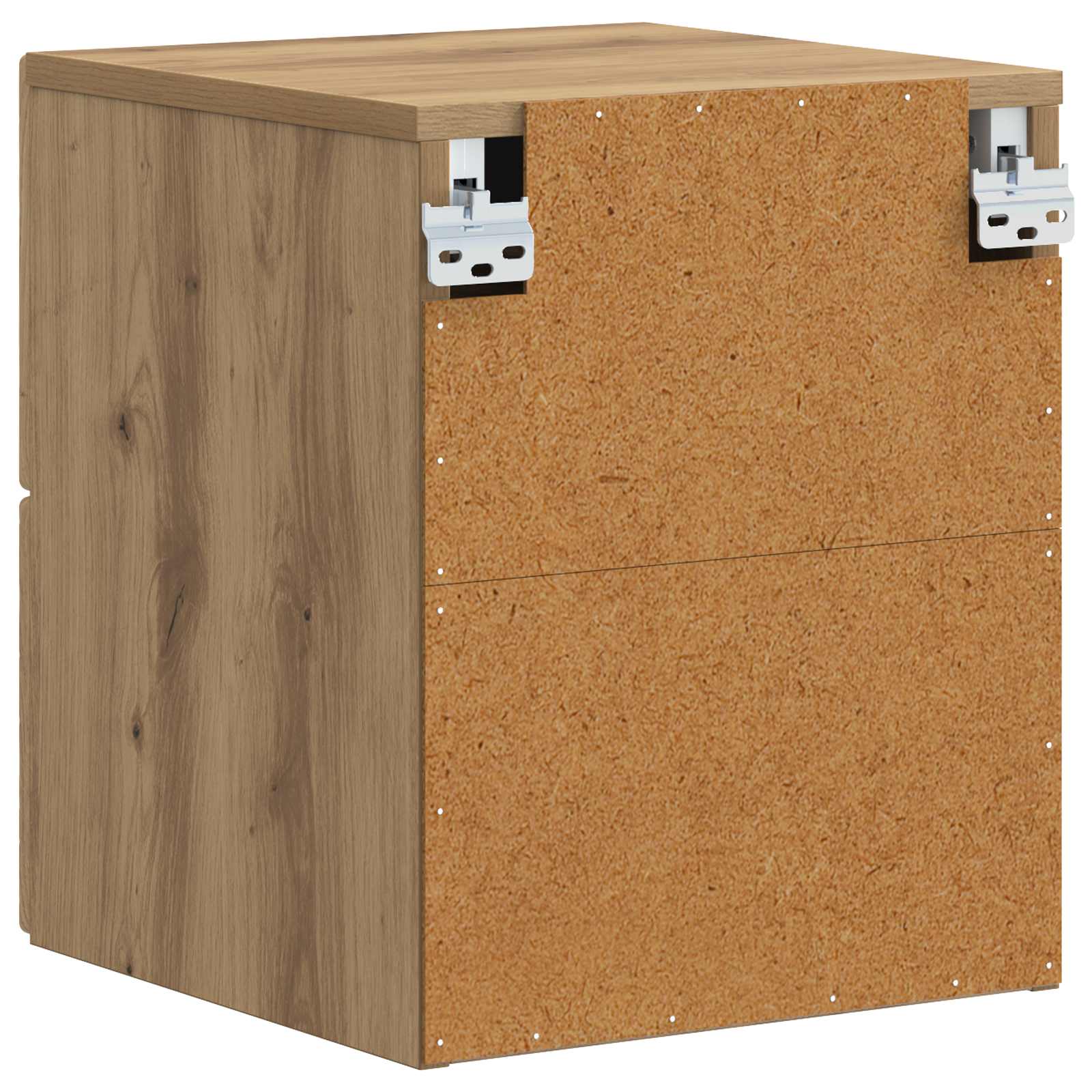 Τοίχου Κρεμαστό Κομοδίνο 2 pcs Artisan Δρυς 34,5 x 33 x 40 εκ - Pakobazaar