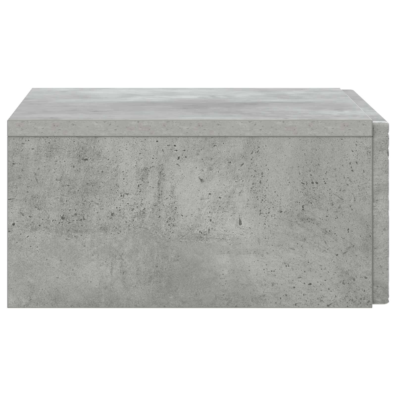Τραπεζάκι Τοίχου Γκρι Σκυροδέματος 59 x 34,5 x 17 εκ. - Pakobazaar