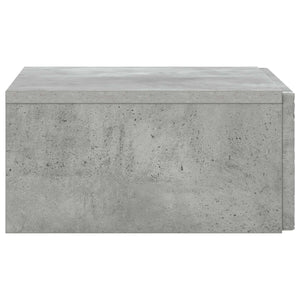 Τραπεζάκι Τοίχου Γκρι Σκυροδέματος 59 x 34,5 x 17 εκ. - Pakobazaar