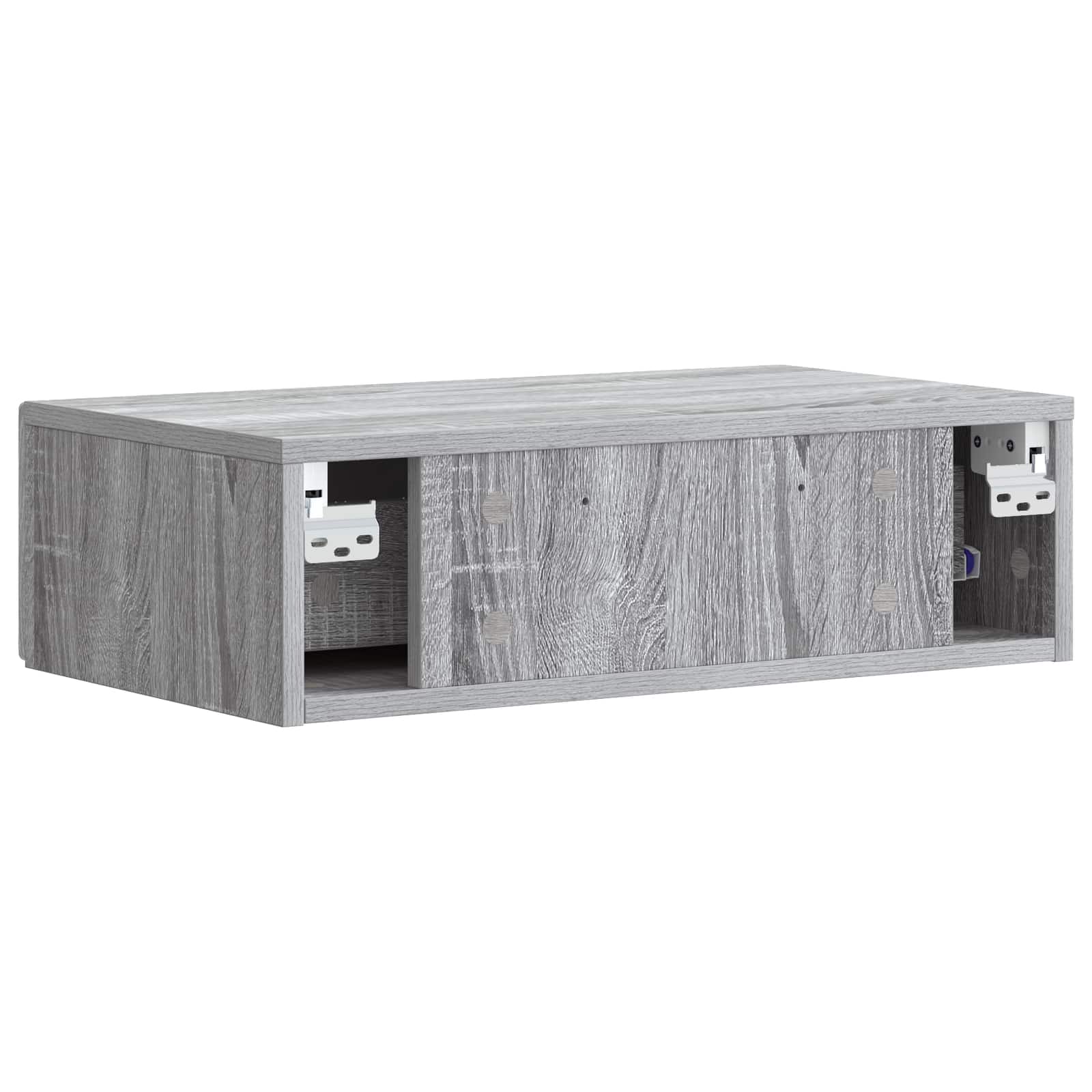 Τραπεζάκι Τοίχου Γκρι Sonoma 59 x 34,5 x 17 εκ. - Pakobazaar