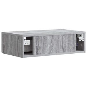 Τραπεζάκι Τοίχου Γκρι Sonoma 87,5 x 34,5 x 17 εκ. - Pakobazaar