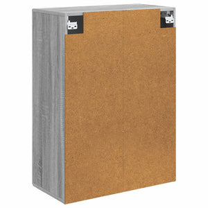 Τοίχου Ντουλάπα Γκρι Sonoma 66 x 34,5 x 90 εκ - Pakobazaar