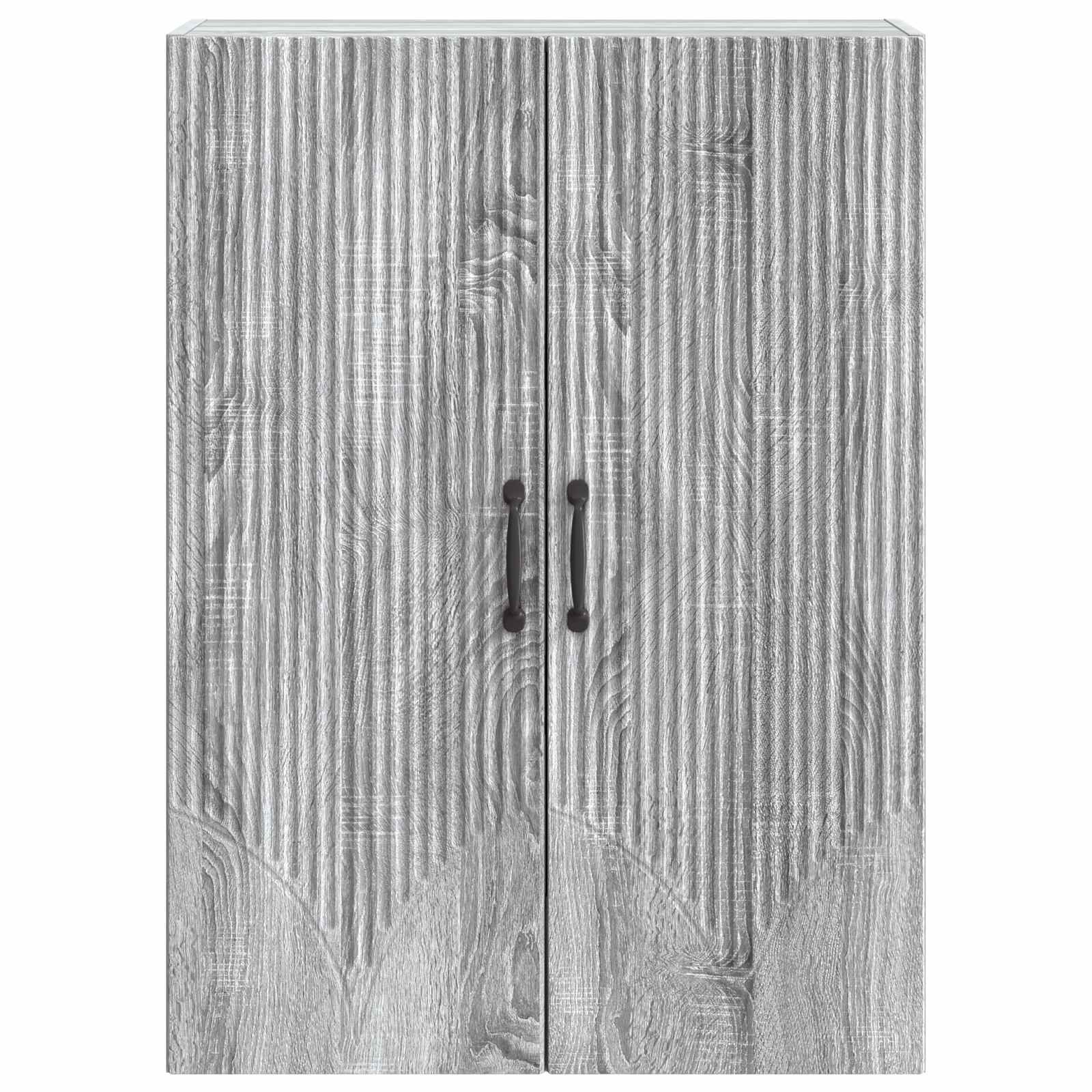 Τοίχου Ντουλάπα Γκρι Sonoma 66 x 34,5 x 90 εκ - Pakobazaar