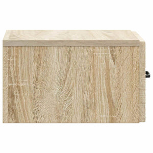 Τοίχου Κρεμαστό Κομοδίνο 2 pcs Sonoma Δρυς 34,5 x 33 x 20 εκ. - Pakobazaar