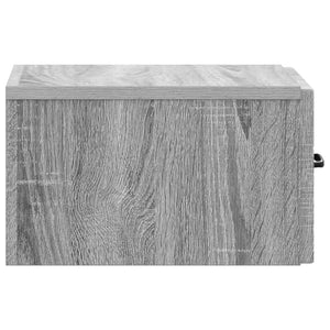 Τοίχου Κρεμαστό Κομοδίνο Γκρι Sonoma 34,5 x 33 x 20 εκ. - Pakobazaar