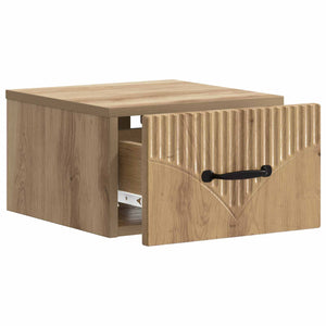Τοίχου Κρεμαστό Κομοδίνο 2 pcs Artisan Δρυς 34,5 x 33 x 20 εκ. - Pakobazaar
