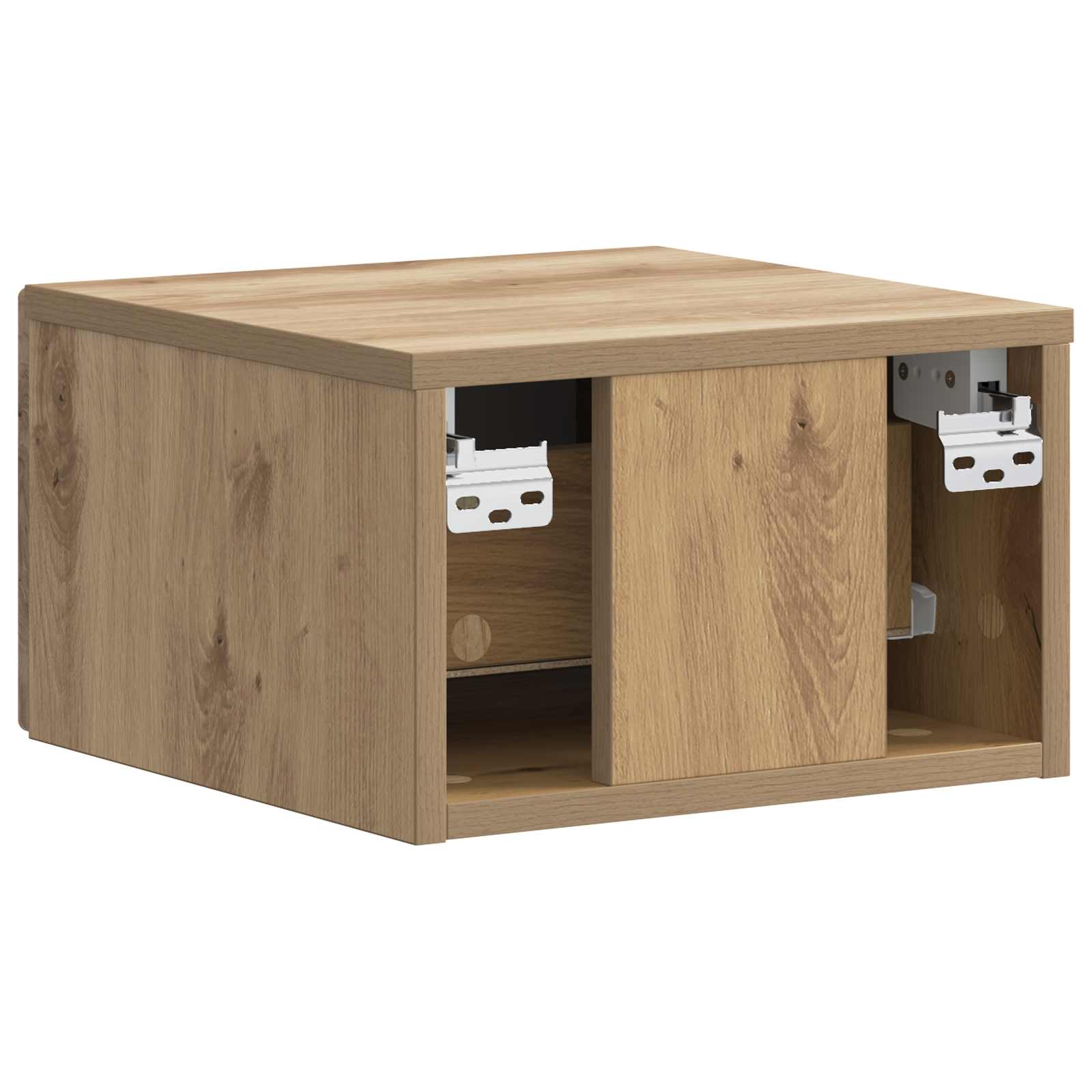 Τοίχου Κρεμαστό Κομοδίνο 2 pcs Artisan Δρυς 34,5 x 33 x 20 εκ. - Pakobazaar